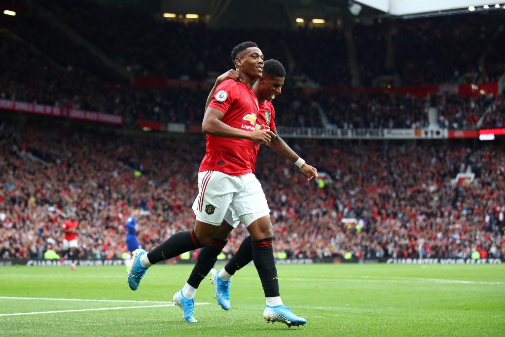 With Martial out injured, Rashford will have a lot riding on him. (Photo by Julian Finney/Getty Images)