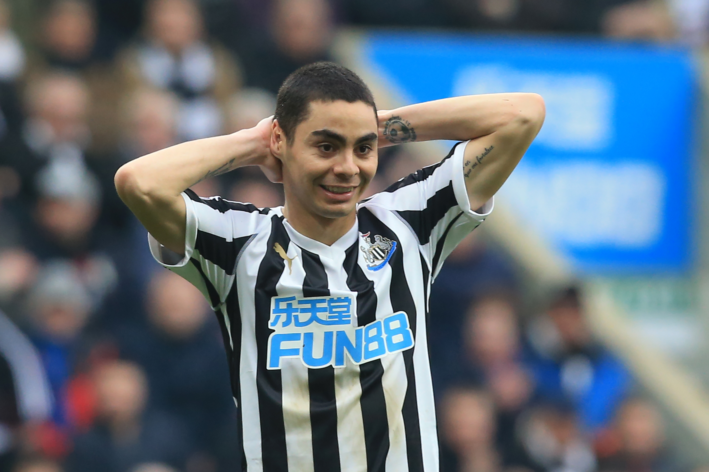 Almiron comes alive in cup competitions (Photo by Lindsey Parnaby/AFP/Getty Images)