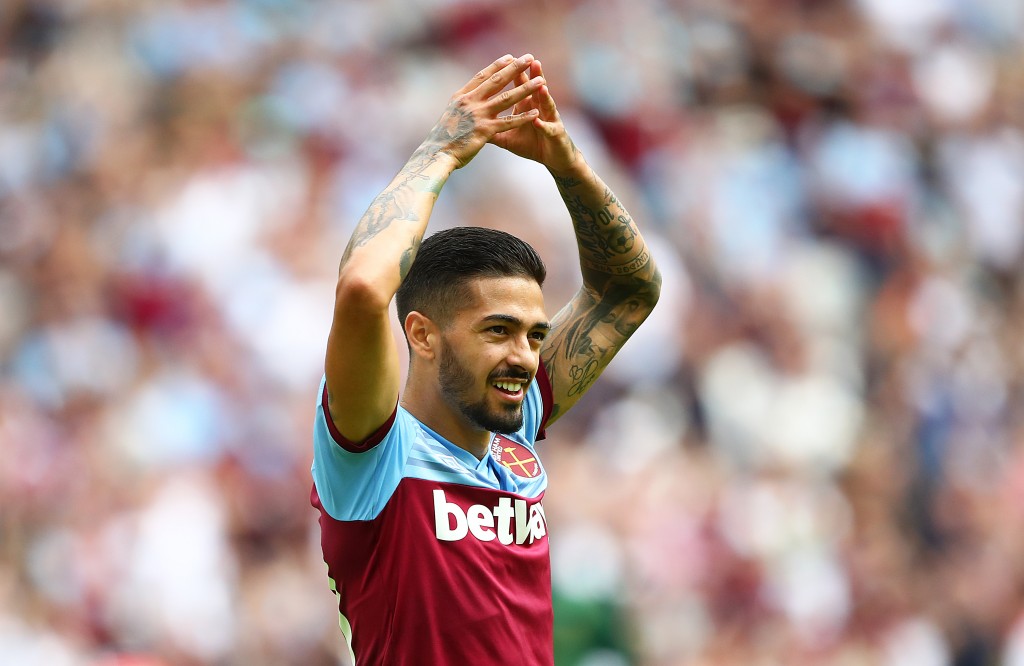 Lanzini is a doubt for Sunday (Photo by Julian Finney/Getty Images)