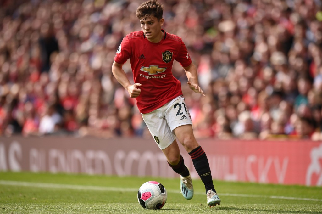 Daniel James could return for Manchester United (Photo by OLI SCARFF/AFP/Getty Images)