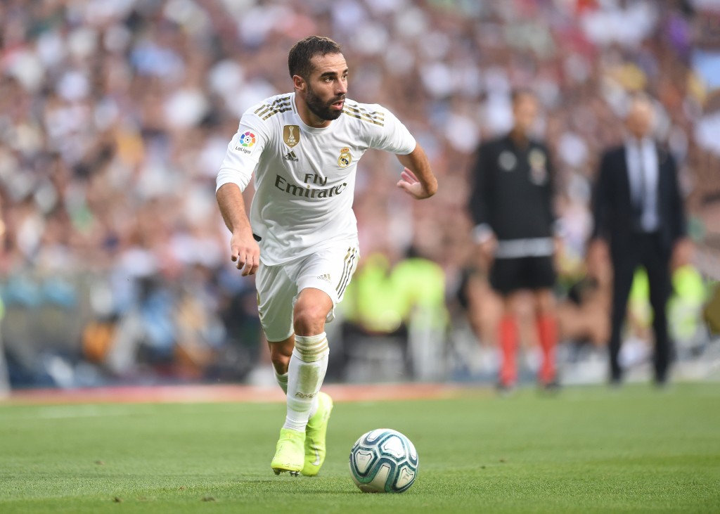 Dani Carvajal will be unavailable for Real Madrid. (Photo by Denis Doyle/Getty Images)