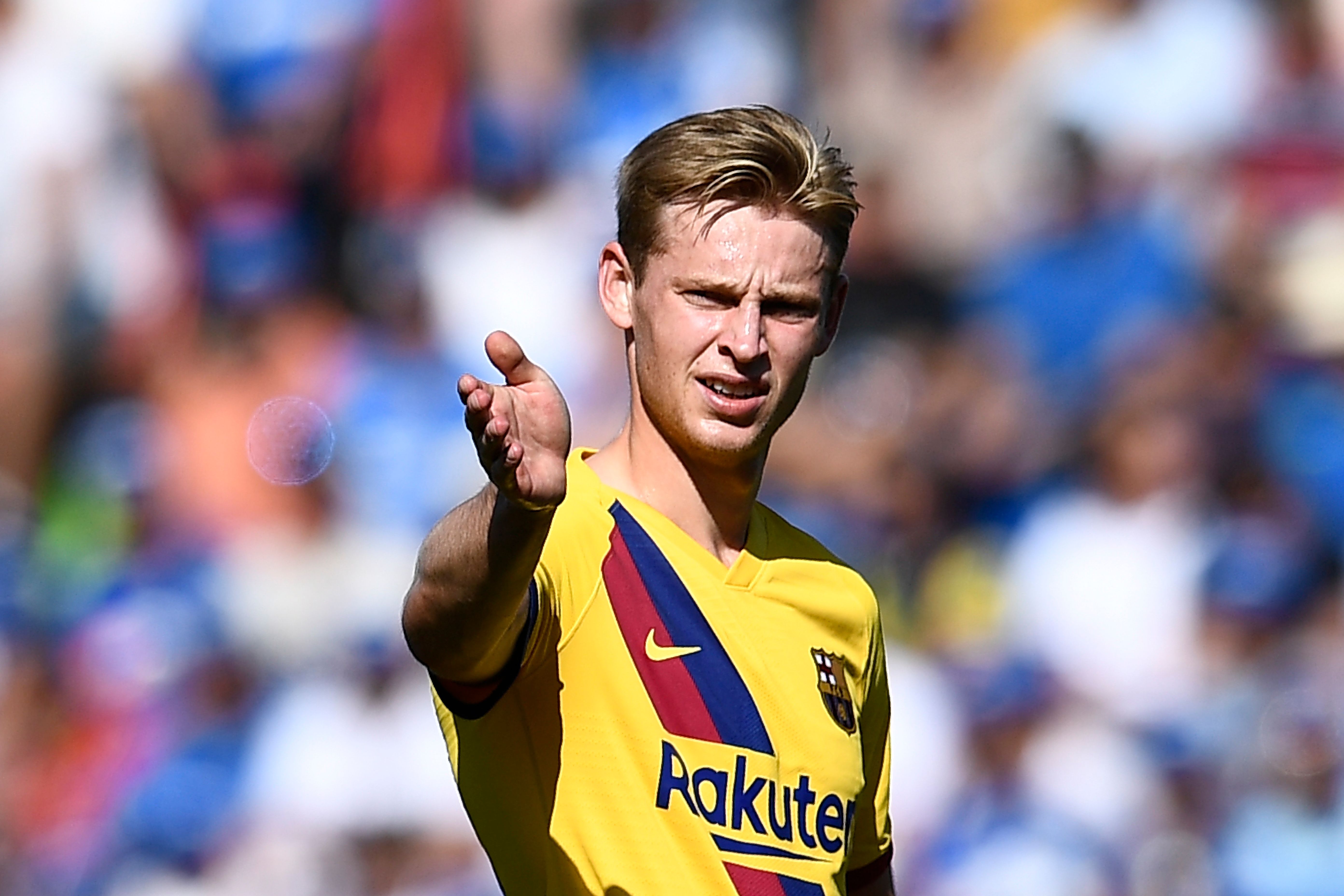 De Jong looks set to leave Barcelona in the upcoming summer transfer window (Photo by Oscar del Pozo/AFP/Getty Images)
