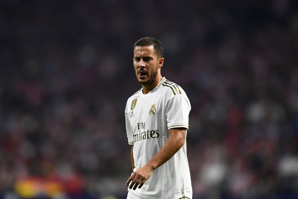 Hazard's struggles continued (Photo by OSCAR DEL POZO/AFP/Getty Images)