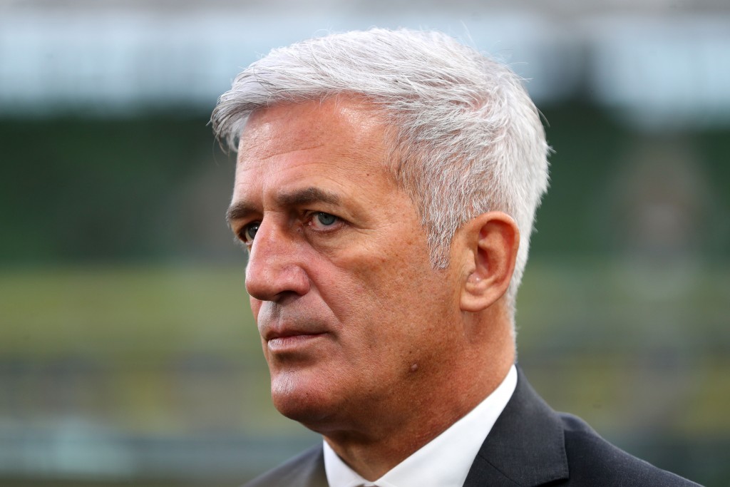 DUBLIN, IRELAND - SEPTEMBER 05: Switzerland Manager Vladimir Petkovic looks on prior to the UEFA Euro 2020 qualifier between Republic of Ireland and Switzerland at Aviva Stadium on September 05, 2019 in Dublin, Ireland. (Photo by Catherine Ivill/Getty Images)