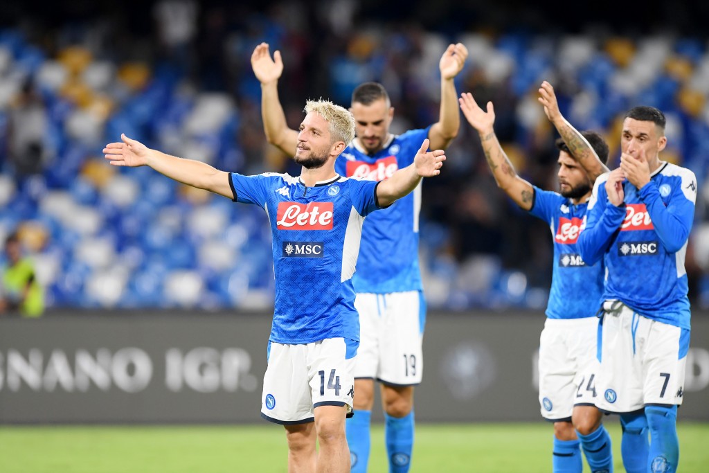 Napoli returned to winning ways this past weekend. (Photo by Francesco Pecoraro/Getty Images)
