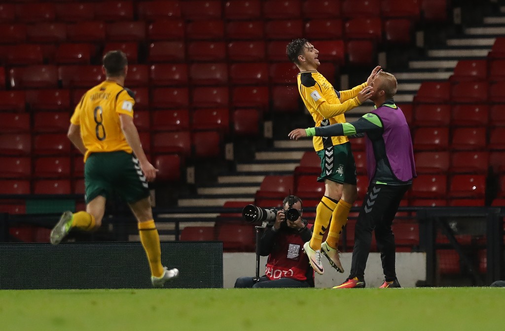 Captain Fedor Cernych (R) will be Lithuania's biggest threat (Photo by Ian MacNicol/Getty Images)