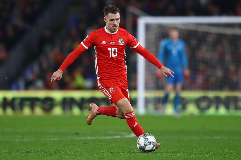 Aaron Ramsey's fitness is a matter of concern for Ryan Giggs. (Photo by Michael Steele/Getty Images)
