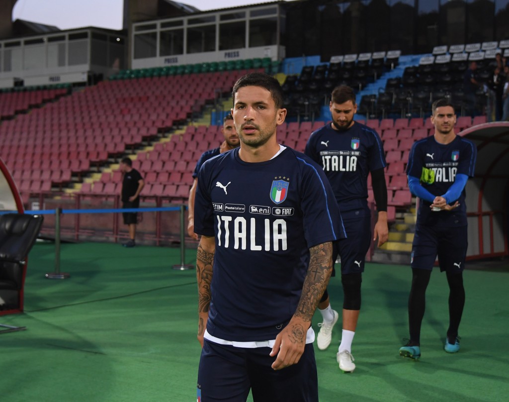 Stefano Sensi has pulled out of the Italy squad due to a thigh injury. (Photo by Claudio Villa/Getty Images)