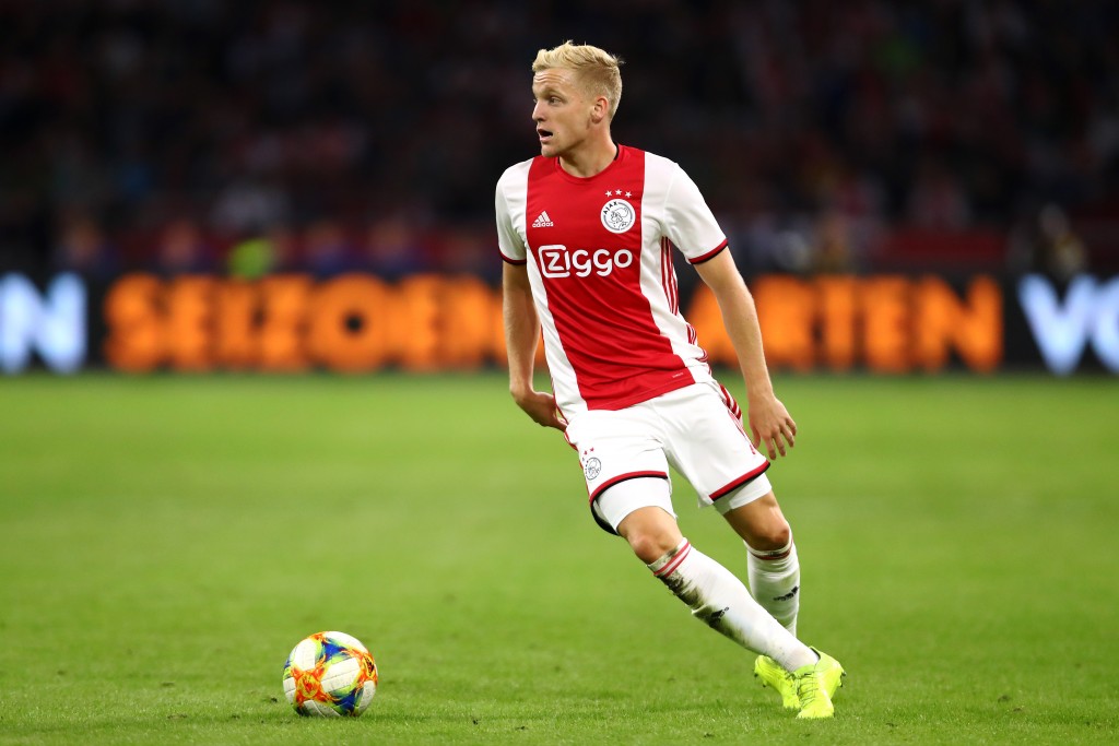 Should van de Beek have stayed at Ajax? (Photo by Dean Mouhtaropoulos/Getty Images)
