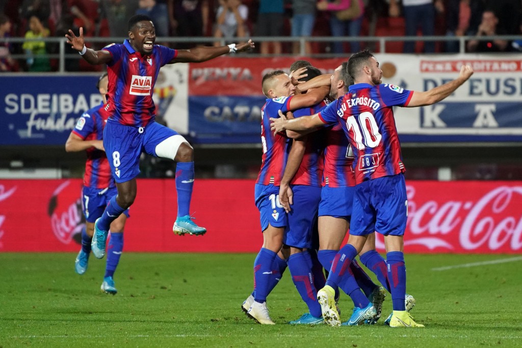 Eibar are unbeaten in their last four matches (Photo by CESAR MANSO/AFP/Getty Images)