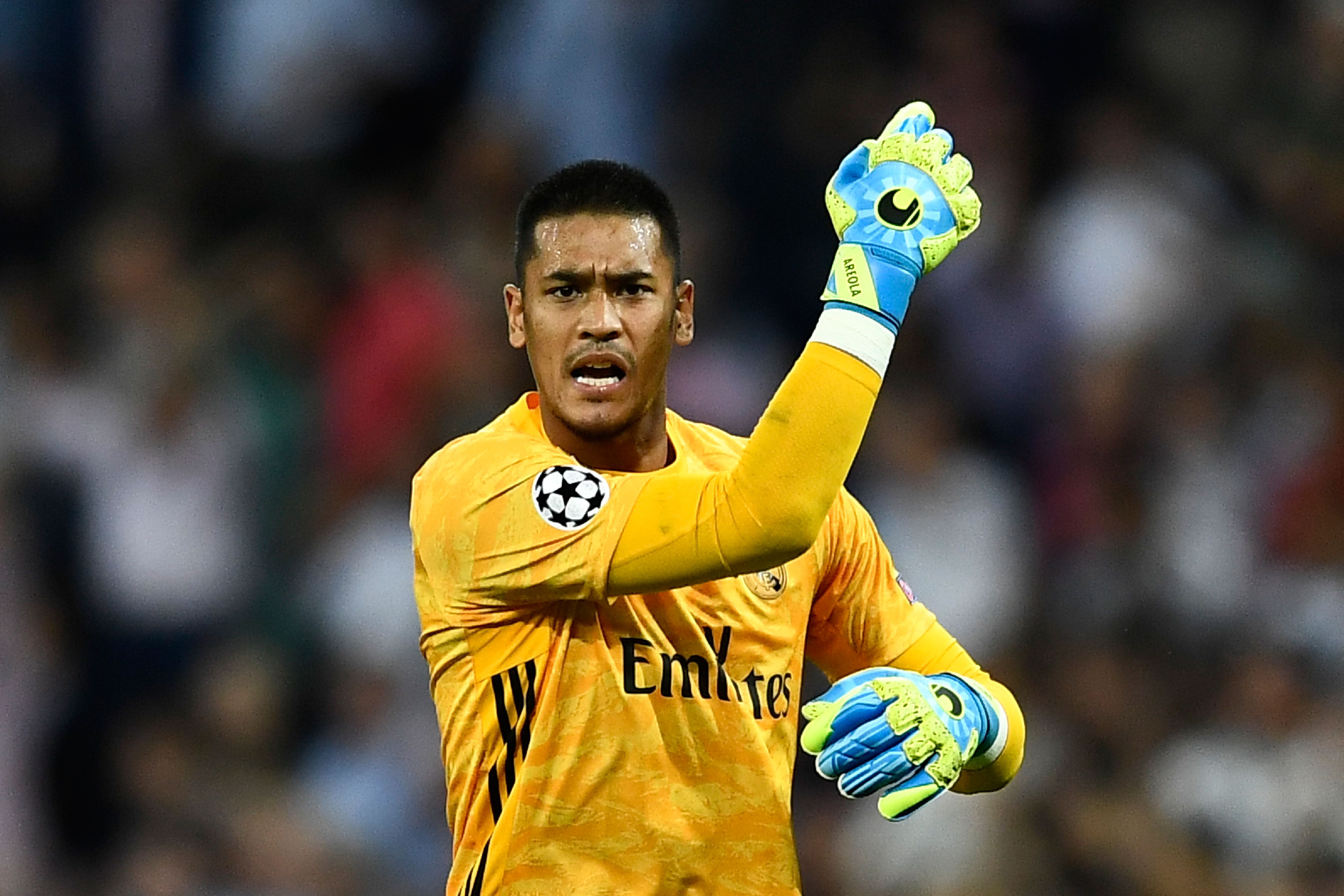 Alphonse Areola is in line to make his Premier League debut against Leeds (Photo by OSCAR DEL POZO/AFP/Getty Images)