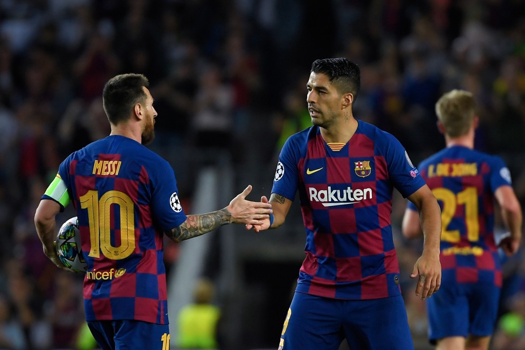 Messi and Suarez did not deliver against Sevilla. (Photo by Lluis Gene/AFP via Getty Images)