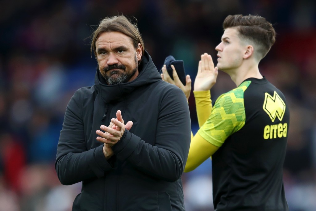 Can Daniel Farke mastermind a win against Manchester United? (Photo by Bryn Lennon/Getty Images)