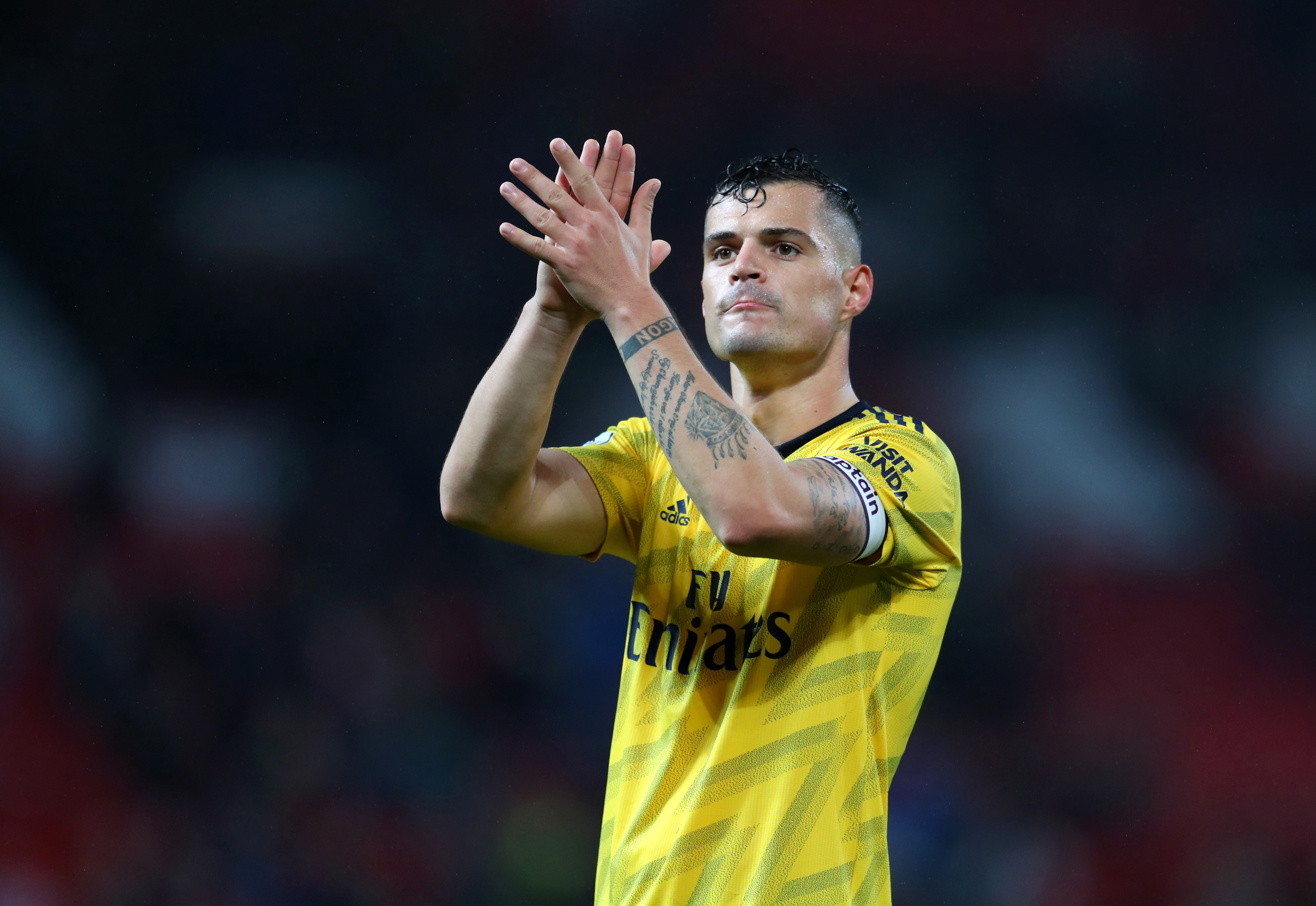 Is Granit Xhaka becoming a liability for Arsenal? (Photo courtesy: AFP/Getty)