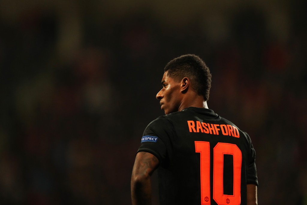Will Marcus Rashford be joining Barcelona soon? (Photo by Naomi Baker/Getty Images)