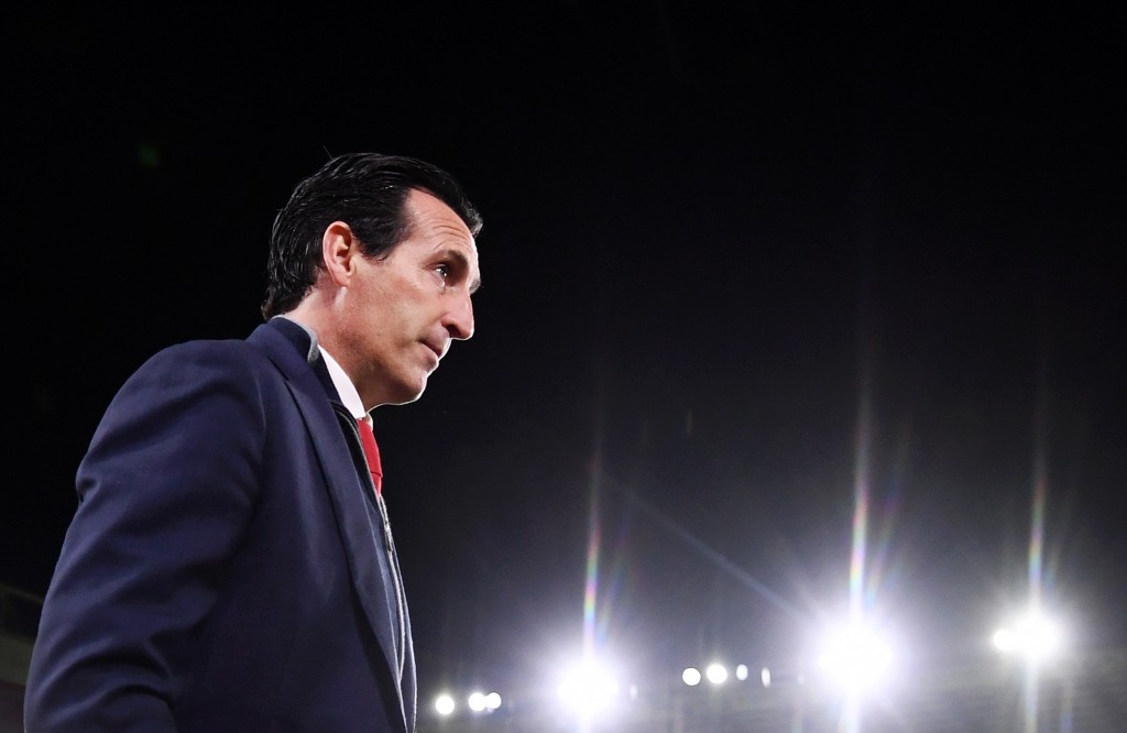 Unai Emery will ring in the changes against Vitoria. (Photo by Laurence Griffiths/Getty Images)