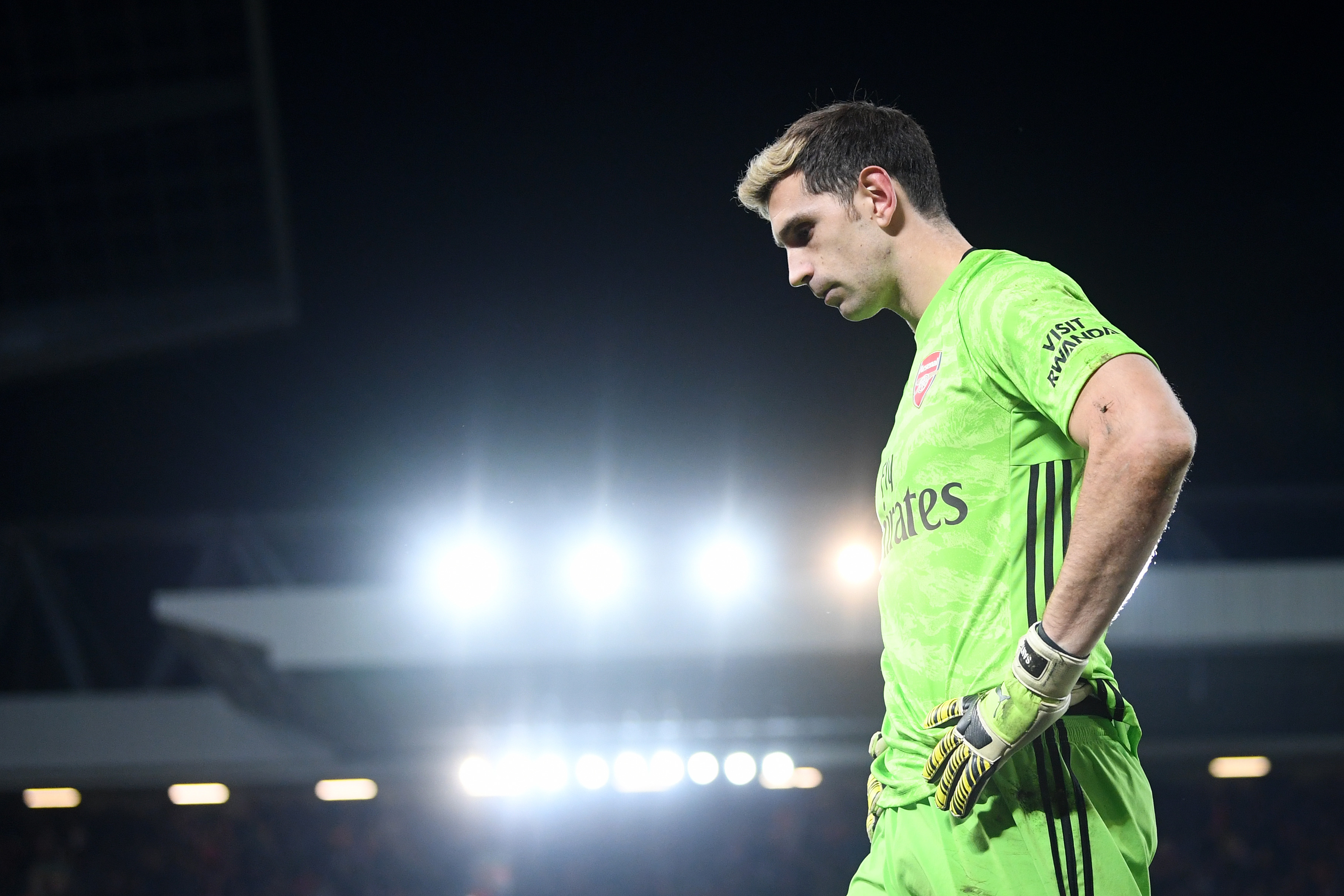 Emiliano Martinez will return to the Emirates with a point to prove (Photo by Laurence Griffiths/Getty Images)