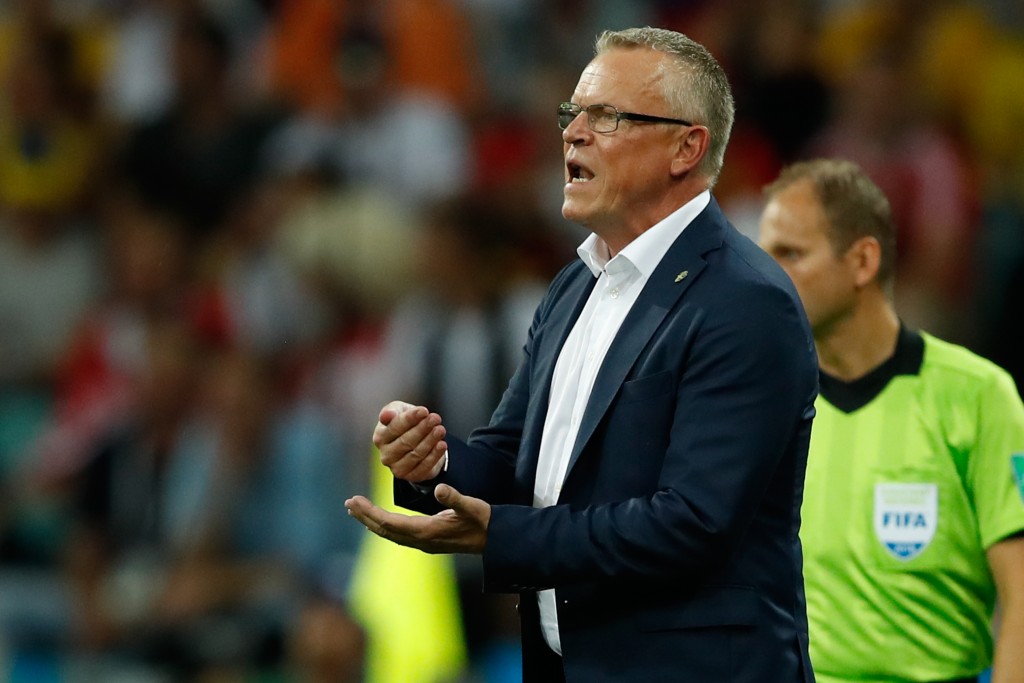 Can Janne Andersson mastermind a win over Spain? (Photo by ODD ANDERSEN/AFP/Getty Images)