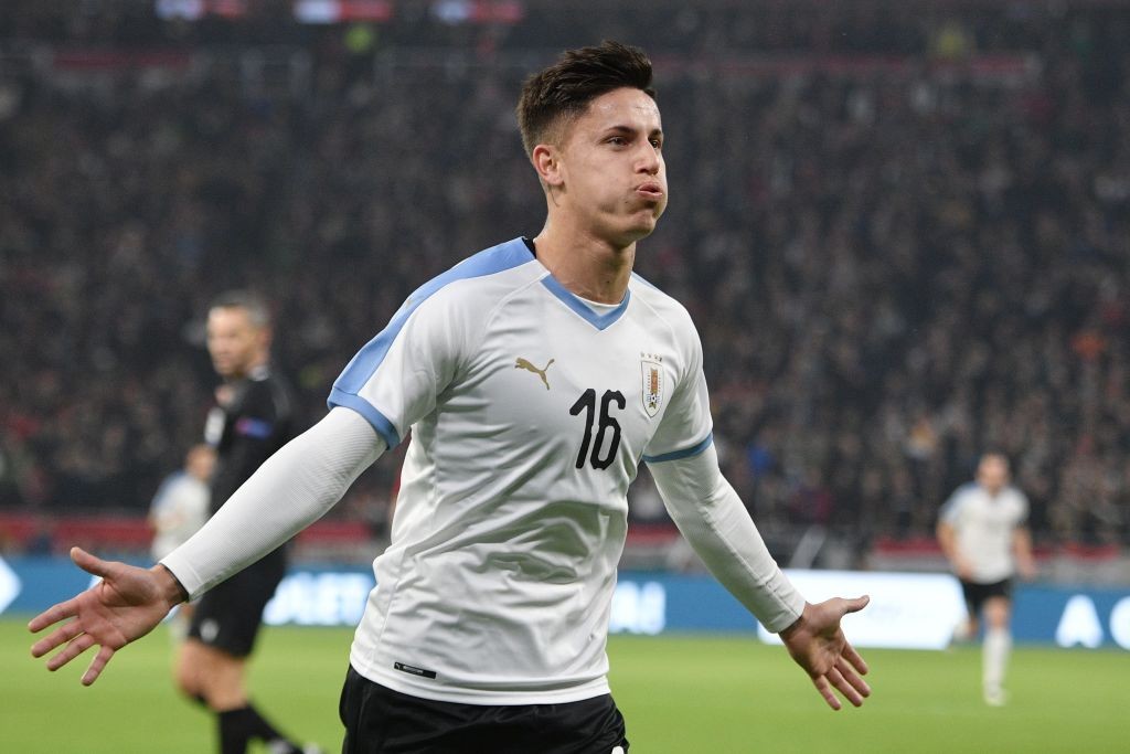 Brian Rodriguez has had a great start in national colours. (Photo by ATTILA KISBENEDEK / AFP) (Photo by ATTILA KISBENEDEK/AFP via Getty Images)