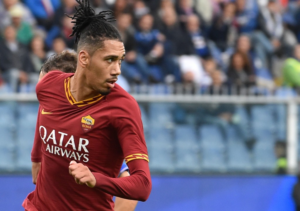 Smalling is shining at his loan spell with Roma. (Photo by Paolo Rattini/Getty Images)