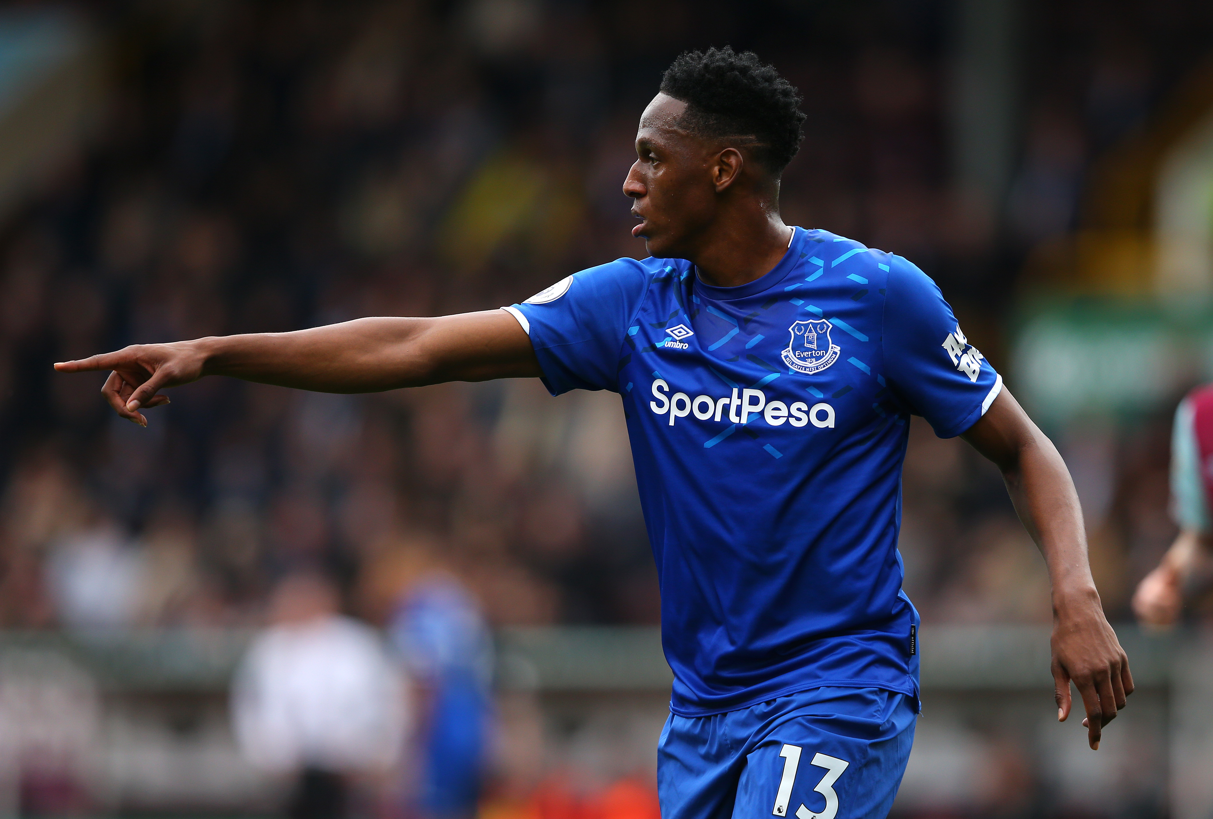 Yerry Mina misses out due to a thigh injury. (Photo by Alex Livesey/Getty Images)