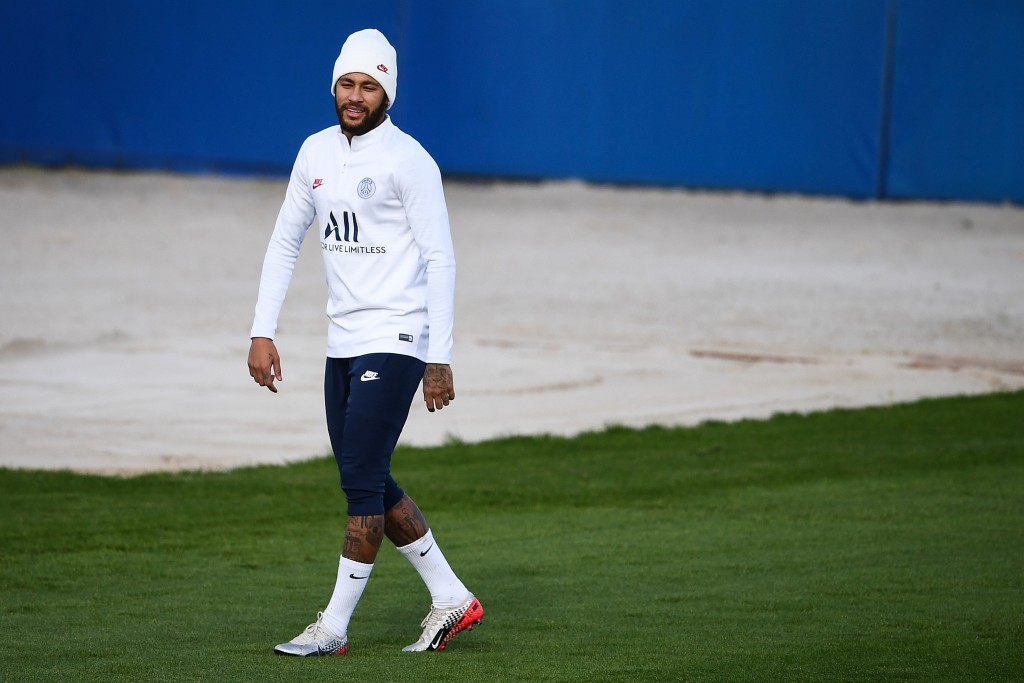 Neymar misses out for PSG. (Photo by Franck Fife/AFP via Getty Images)