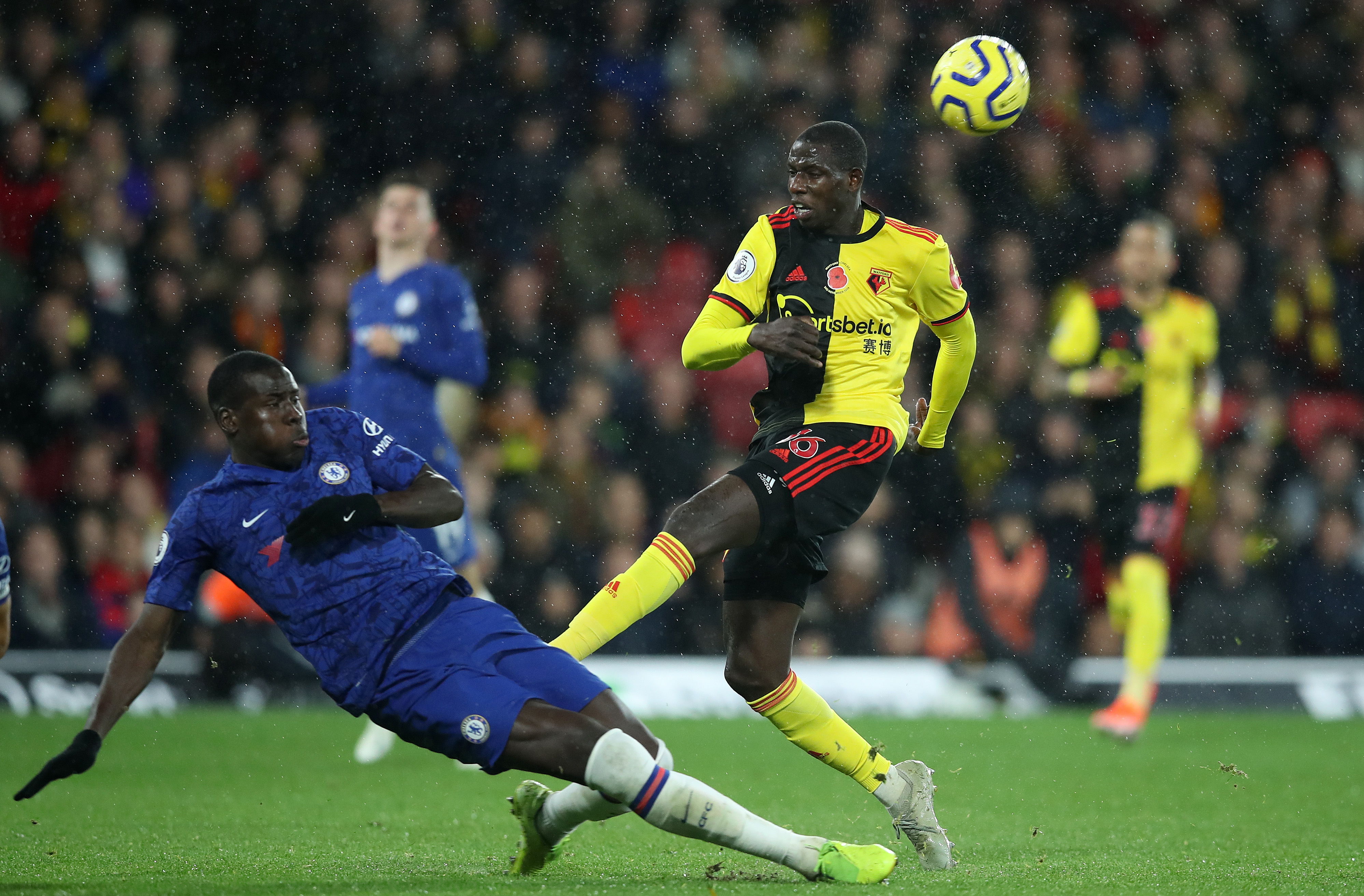 Zouma on his way to Tottenham? (Photo by Christopher Lee/Getty Images)