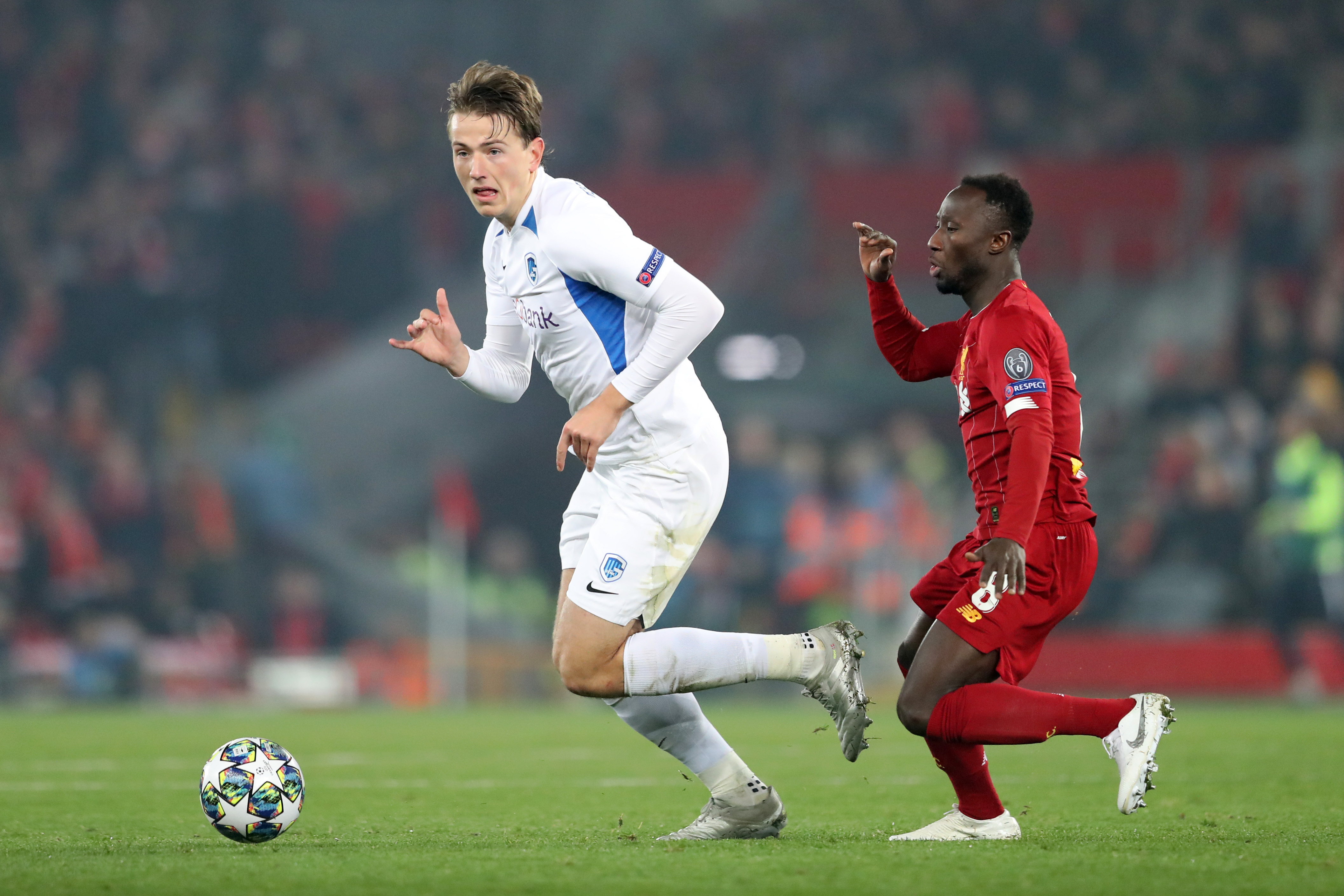 Sander Berge impressed Jurgen Klopp during their Champions League clash. (Photo by Alex Pantling/Getty Images)
