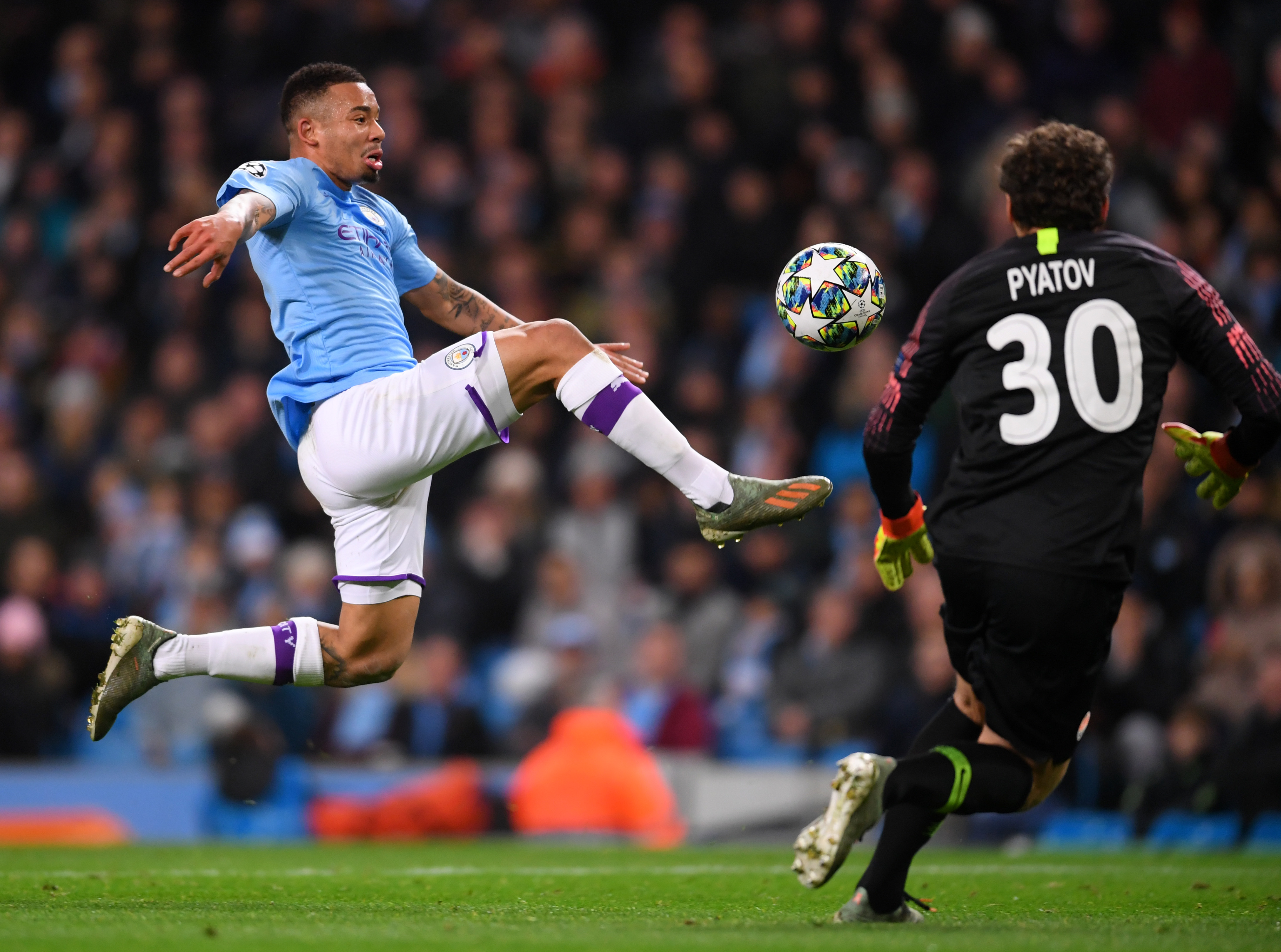 Can Jesus step up in Aguero's absence? (Photo by Laurence Griffiths/Getty Images)