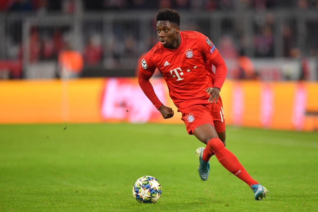 The 19-year old Canadian has been a sensation for Bayern Munich this season. (Photo by Sebastian Widmann/Bongarts/Getty Images)