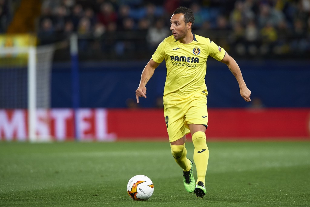 Santi Cazorla will be sorely missed against Atletico Madrid by Villarreal. (Photo by Fotopress/Getty Images)