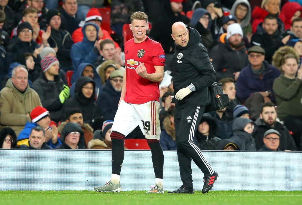 McTominay will miss out against Burnley. (Photo by Alex Livesey/Getty Images)
