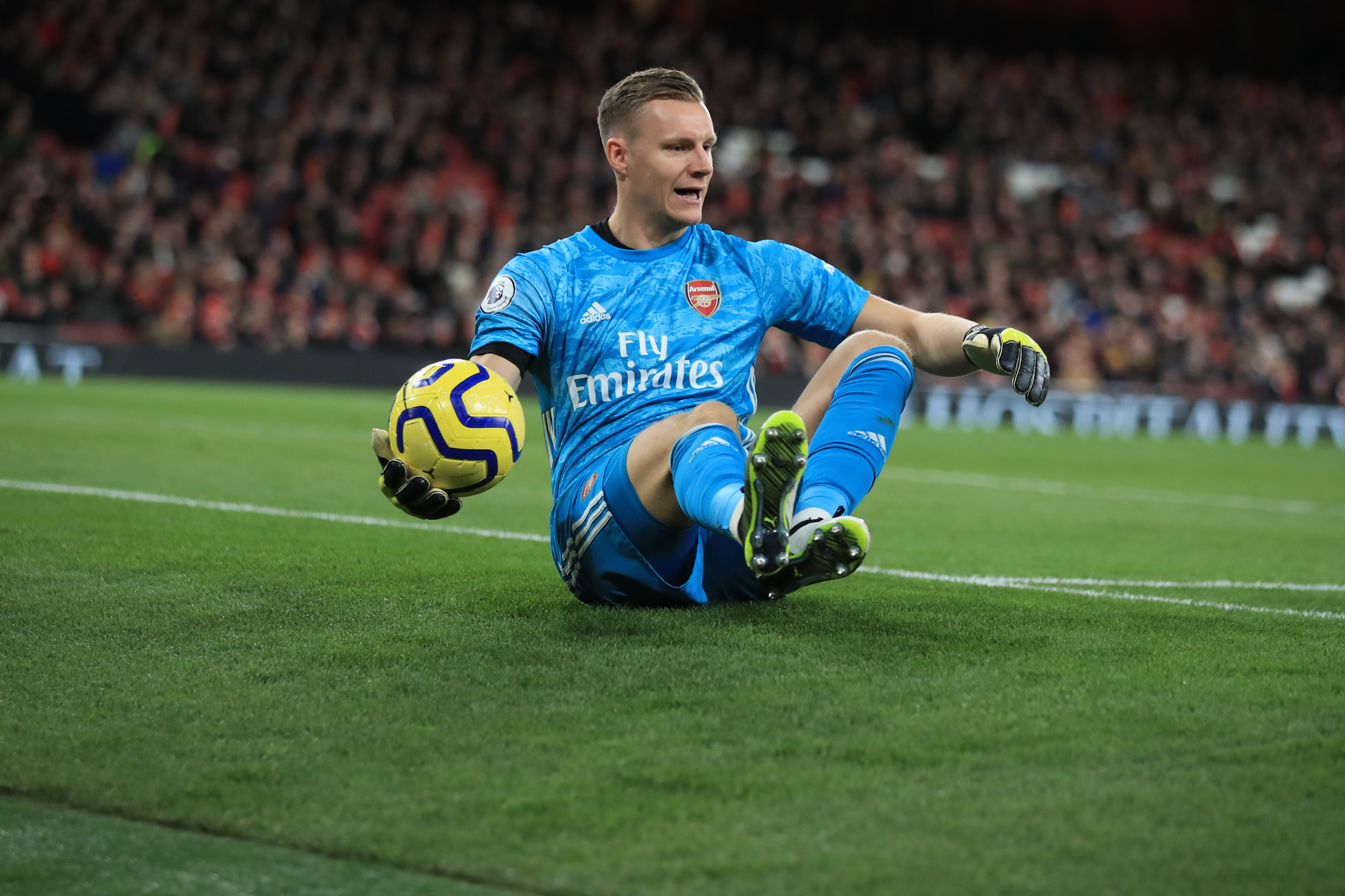 Bernd Leno unavailable for Arsenal (Photo by Marc Atkins/Getty Images)