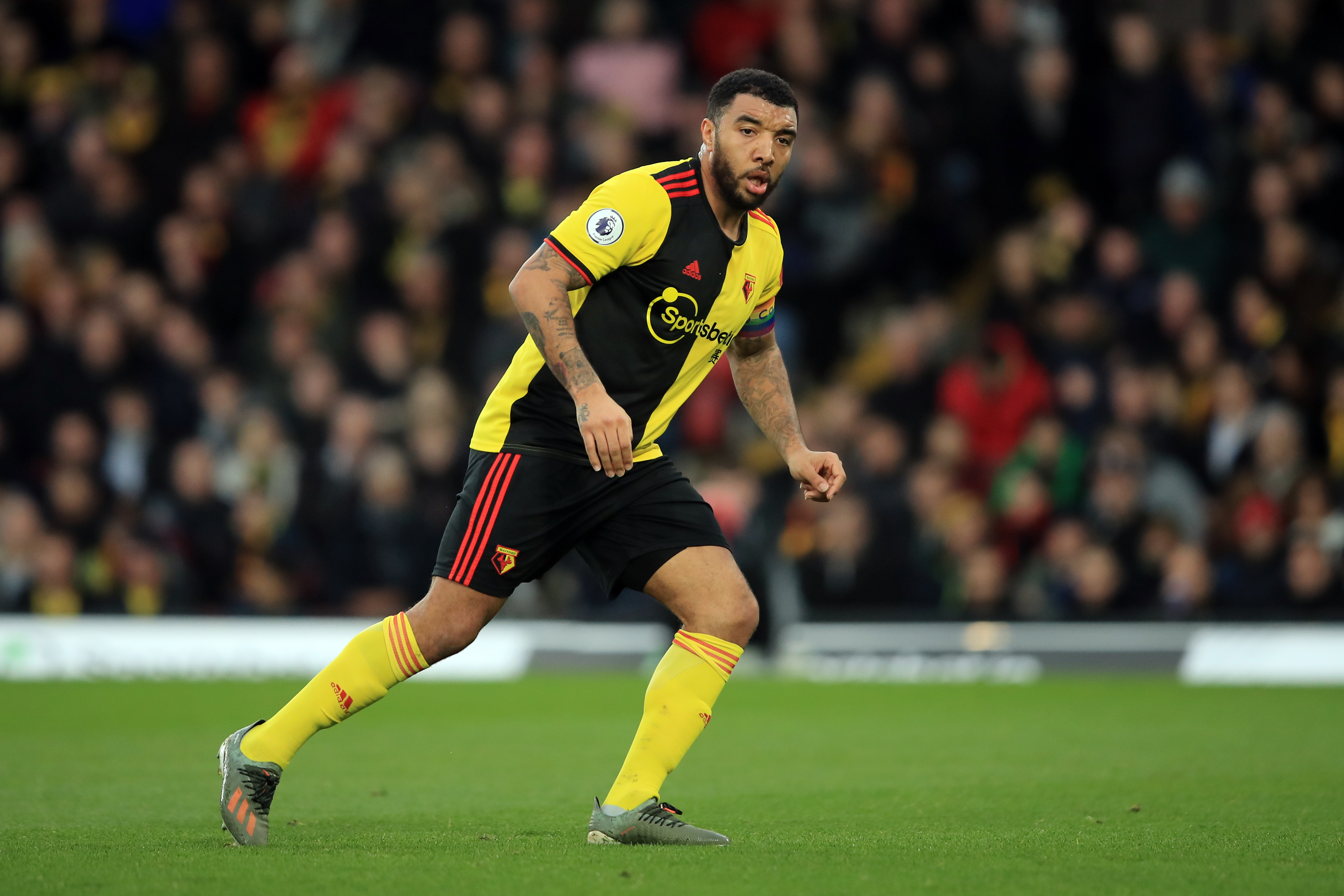 Will Deeney deliver from the front? (Photo by Marc Atkins/Getty Images)