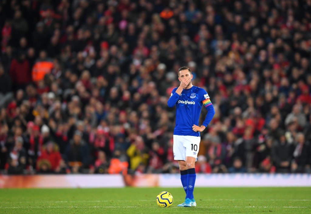 Gylfi Sigurdsson could return to action against Arsenal. (Photo by Laurence Griffiths/Getty Images)