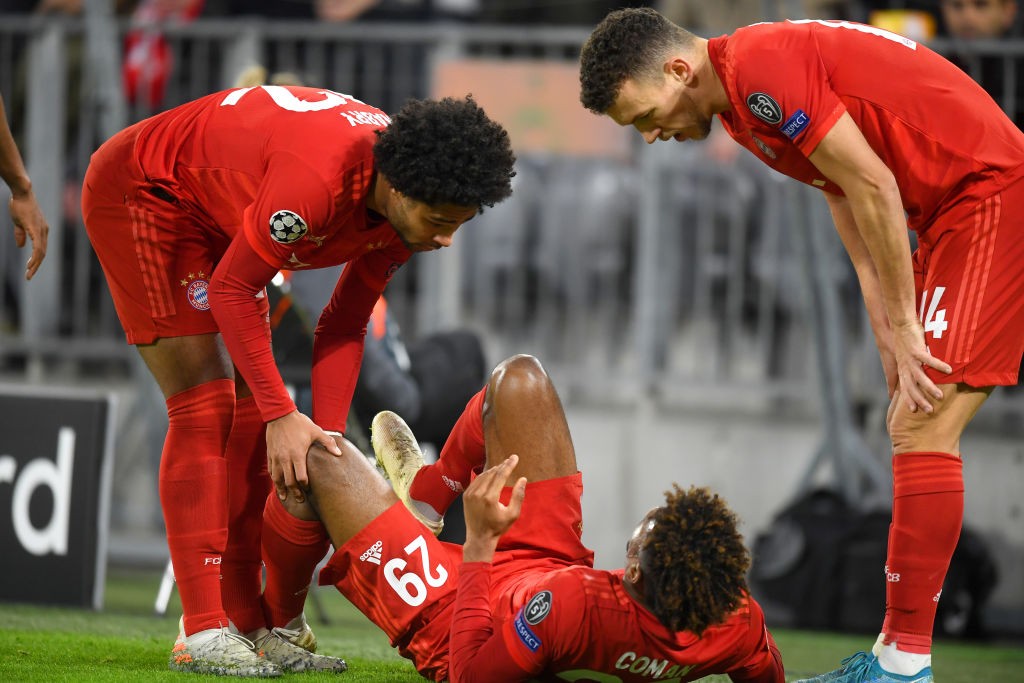 Kingsley Coman has had his struggle with injuries. (Photo by Michael Regan/Getty Images)