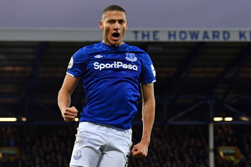 Richarlison has been Everton's best player this season with seven goals and four assists across competitions (Photo by PAUL ELLIS/AFP via Getty Images)