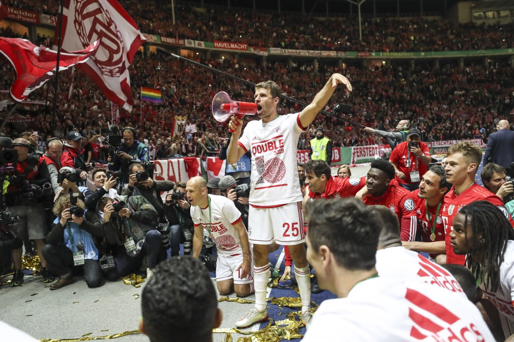 An entertainer, on and off the pitch. (Photo by Maja Hitij/Bongarts/Getty Images)