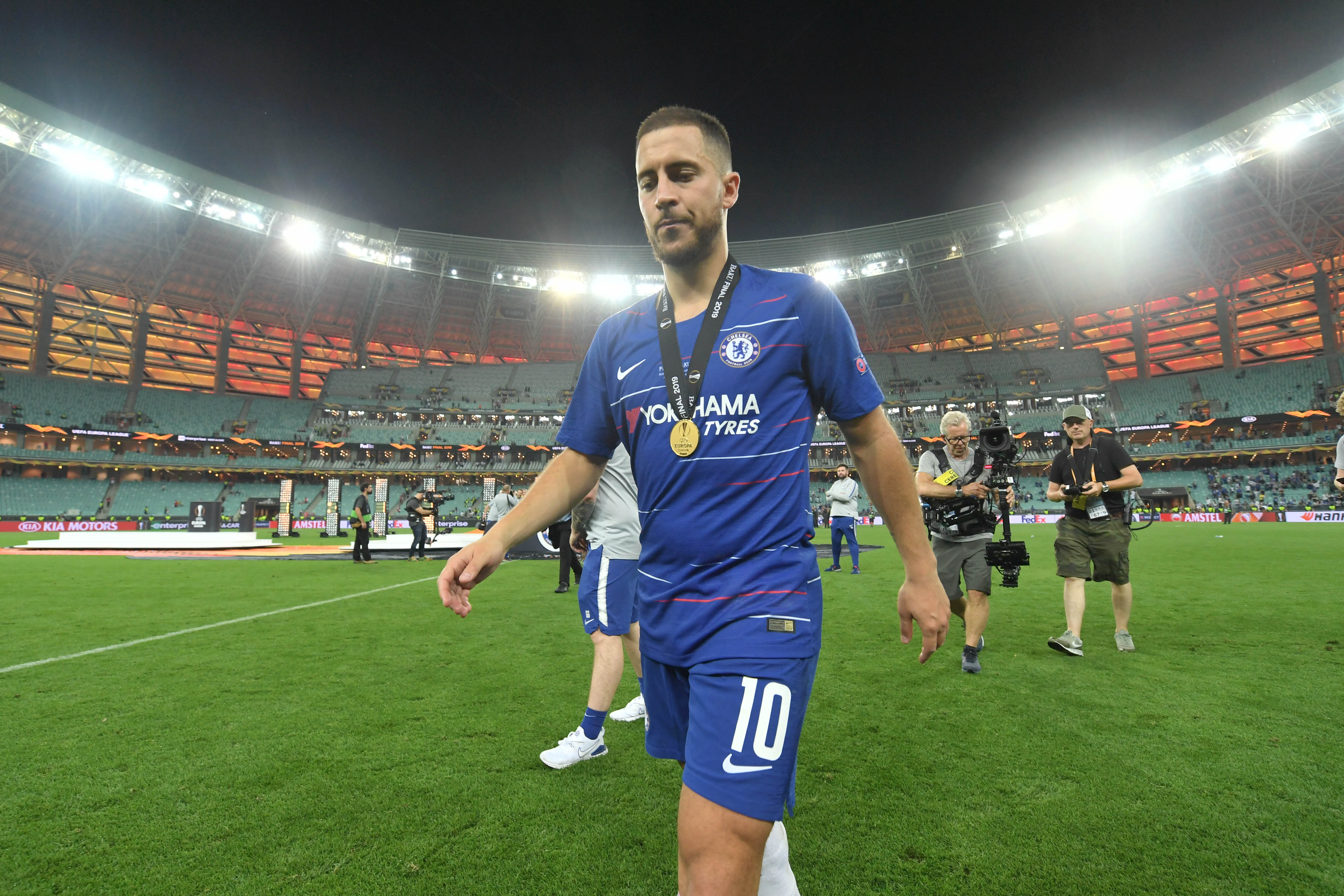 Hazard to return to Chelsea in the summer? (Picture Courtesy - AFP/Getty Images)