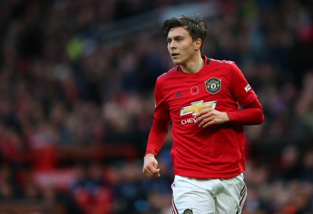 Victor Lindelof is a major doubt ahead of the Burnley game. (Photo by Alex Livesey/Getty Images)