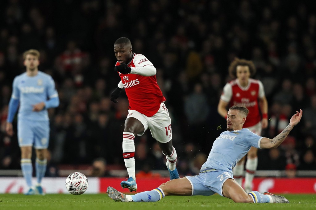 In fine touch again. (Photo by Adrian Dennis/AFP via Getty Images)