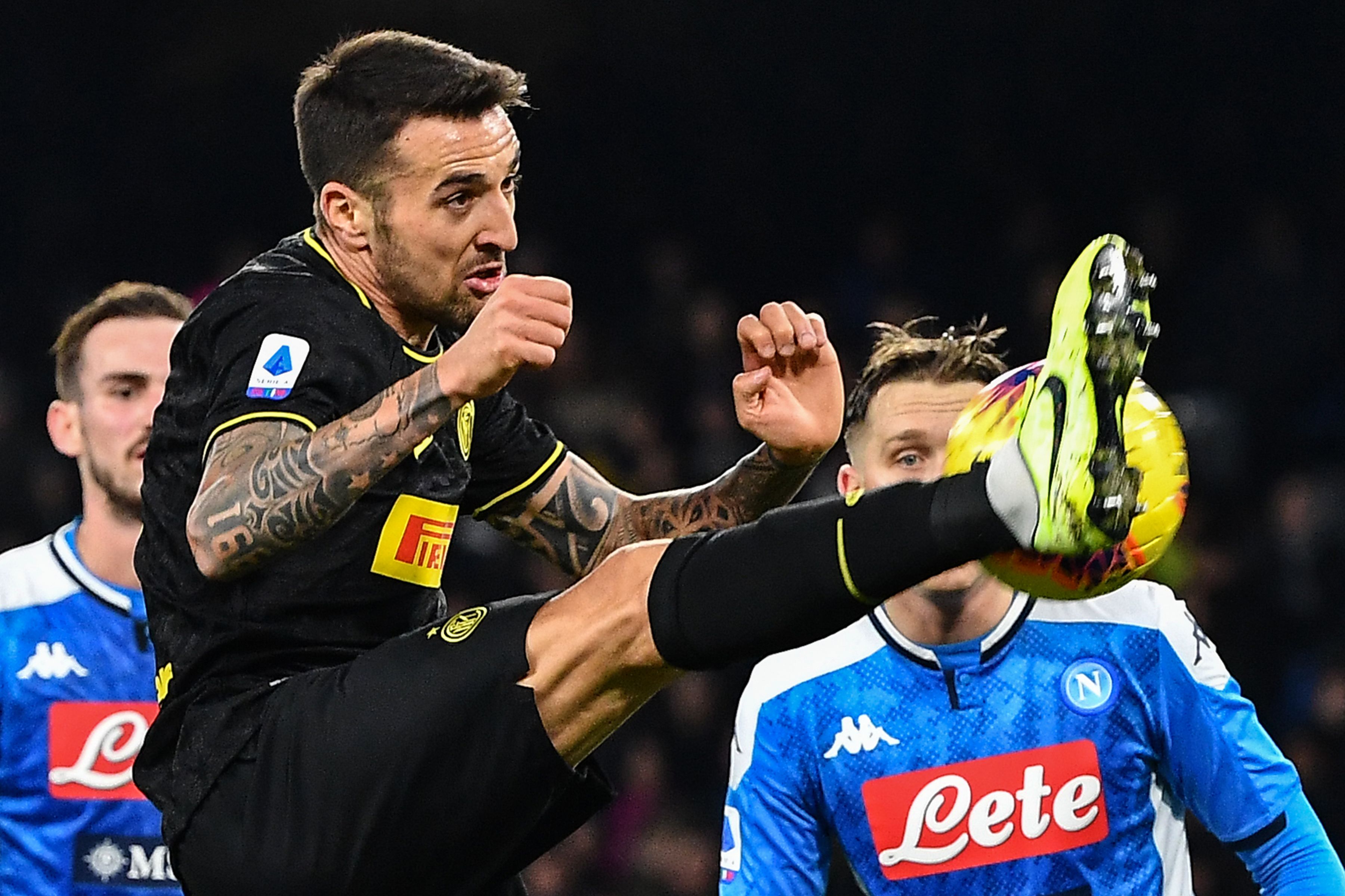 Inter reject Manchester United's loan offer for Matias Vecino (Photo by TIZIANA FABI/AFP via Getty Images)