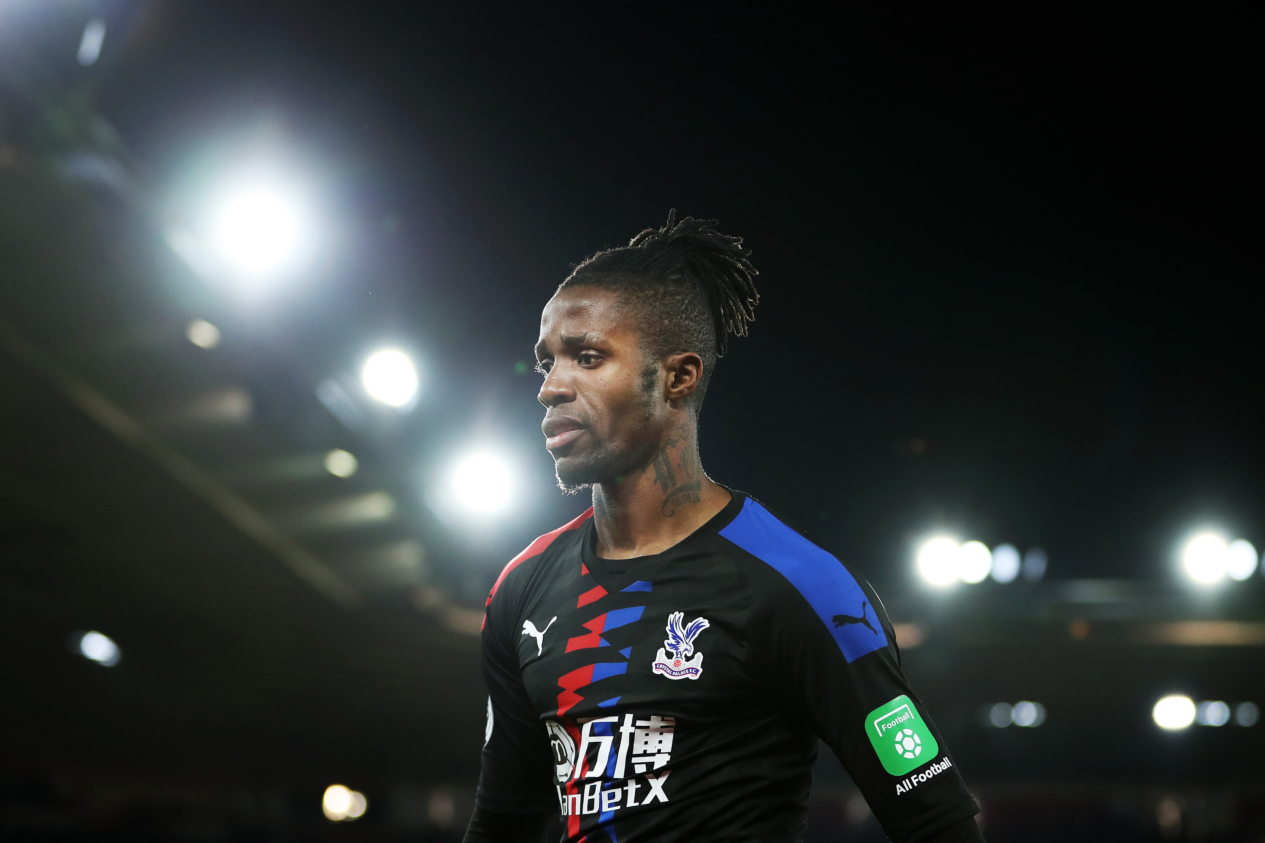 Zaha could be playing his last game for Crystal Palace (Photo by Naomi Baker/Getty Images)