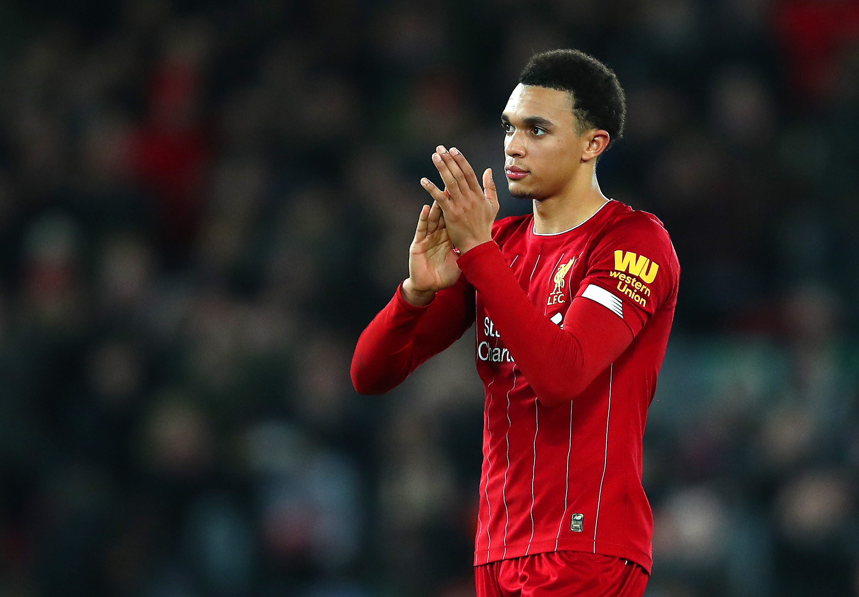 Alexander-Arnold recently signed a new contract with Liverpool (Photo by Clive Brunskill/Getty Images)