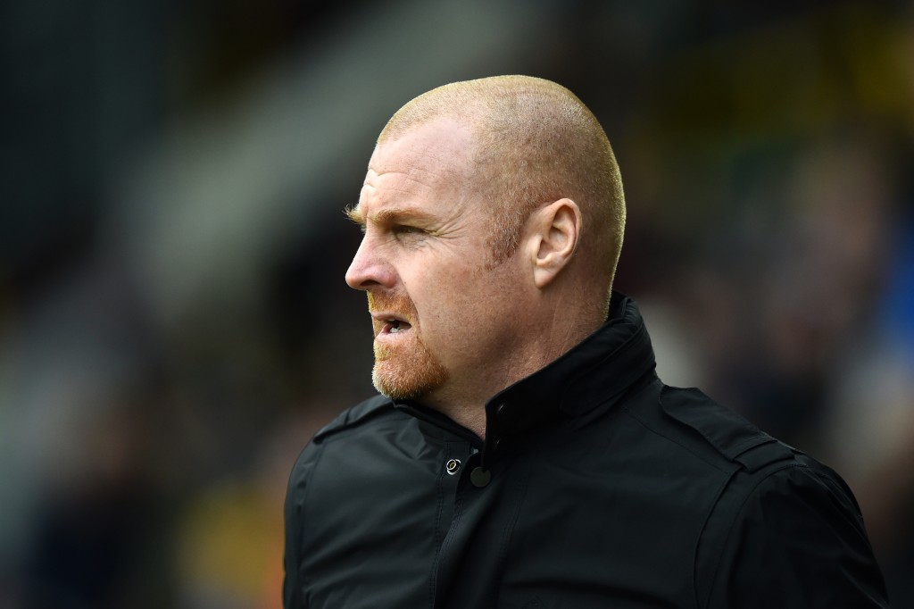 Sean Dyche has to deal with a number of roster issues (Picture Courtesy - AFP/Getty Images)