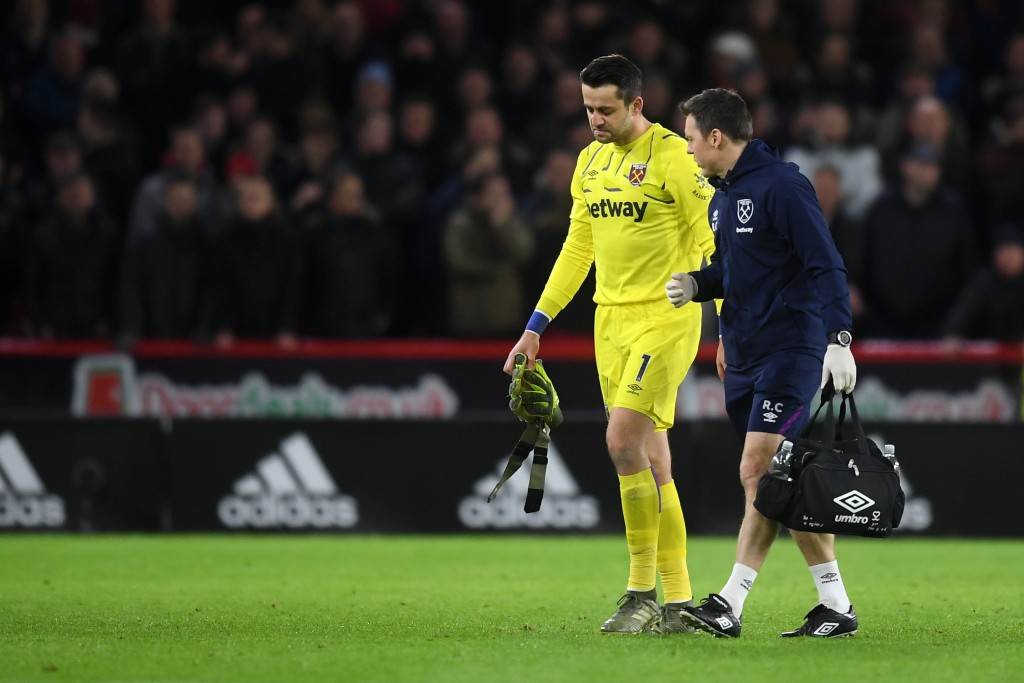 Lukasz Fabianski is inching closer to his return. (Photo by Michael Regan/Getty Images)