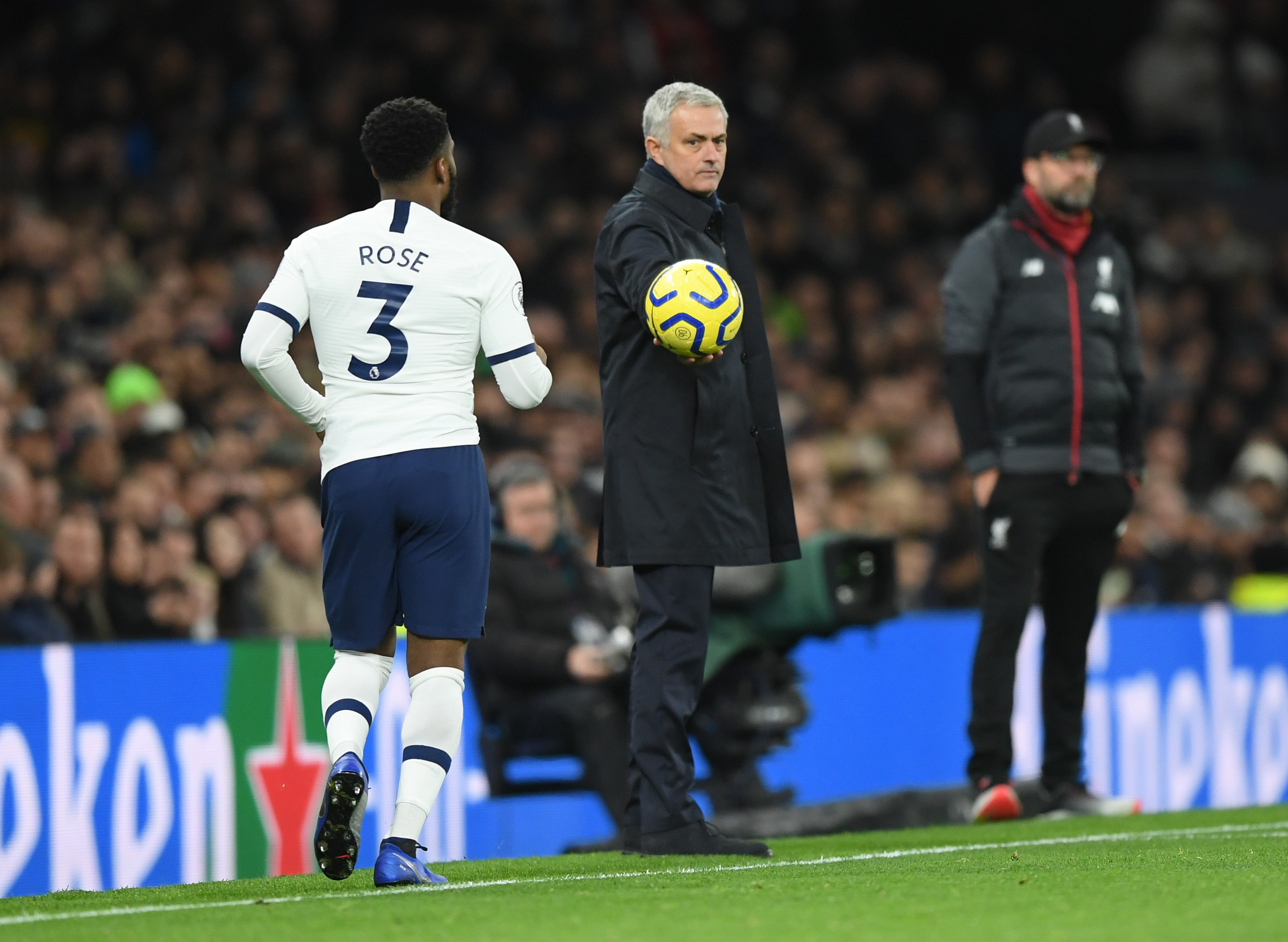All is not well between Mourinho and Danny Rose (Photo by Shaun Botterill/Getty Images)