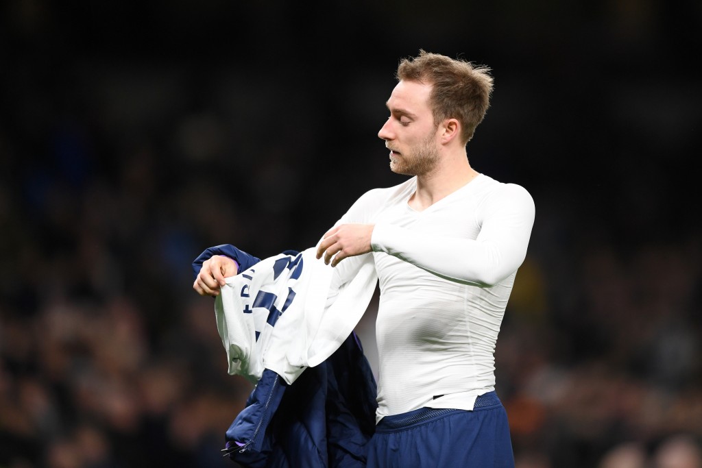 Eriksen faces his former side for the first time since returning to footballing action (Photo by Shaun Botterill/Getty Images)