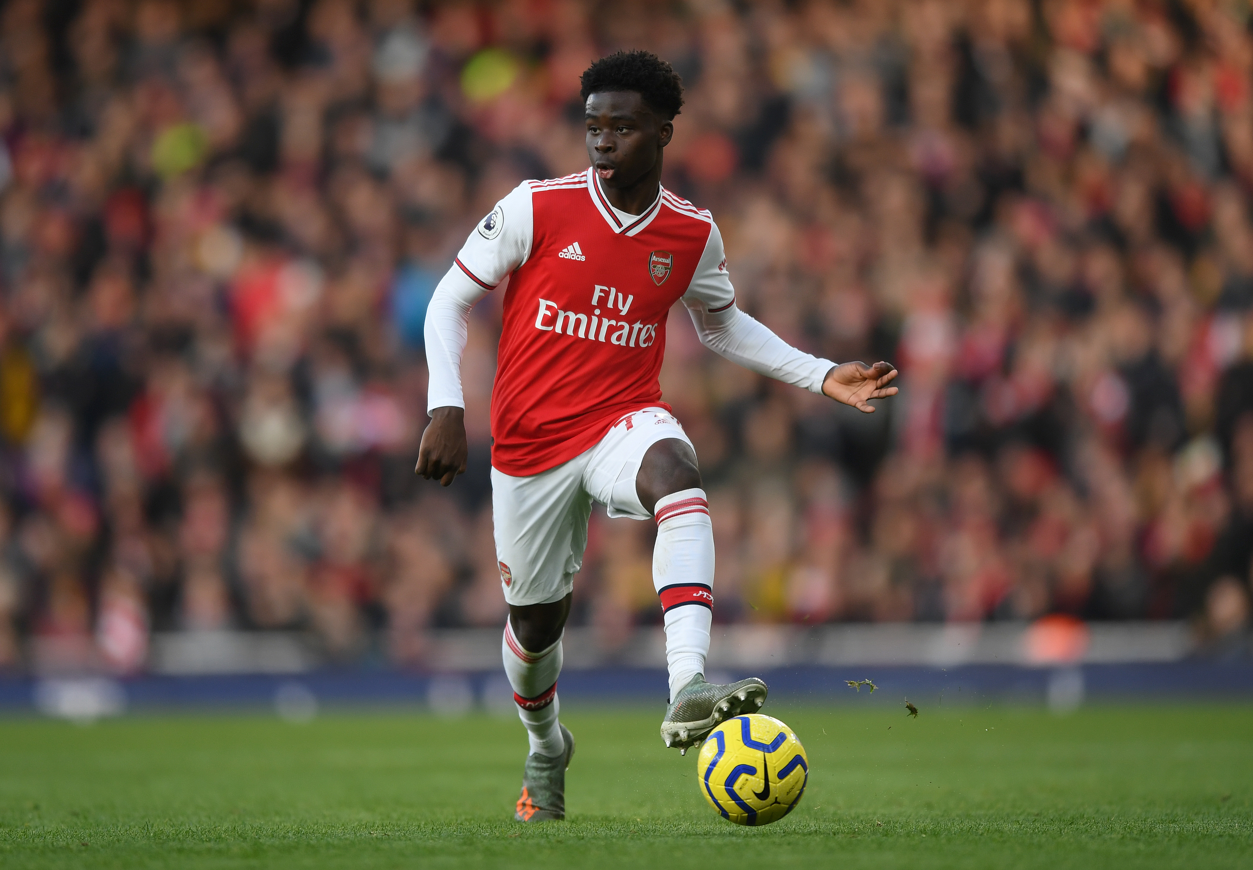 Bukayo Saka set for a new Arsenal contract? (Photo by Shaun Botterill/Getty Images)