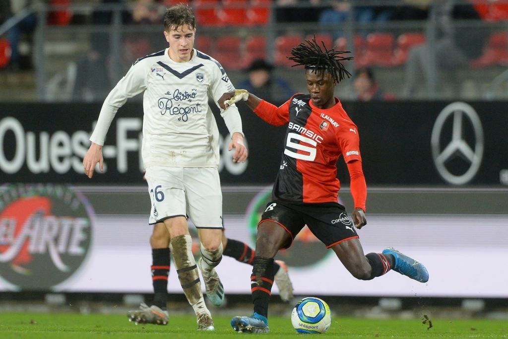 Eduardo Camavinga will have a key role to play for Rennes (Photo by JEAN-FRANCOIS MONIER/AFP via Getty Images)